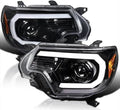 PROJECTOR HEADLIGHTS- BLACK
