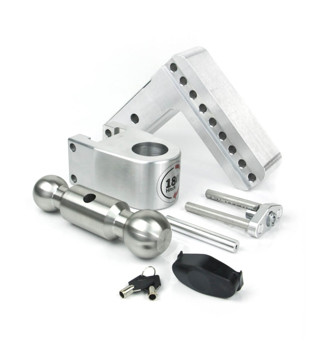 TURNOVER BALL 6" DROP HITCH W/ 2.5
