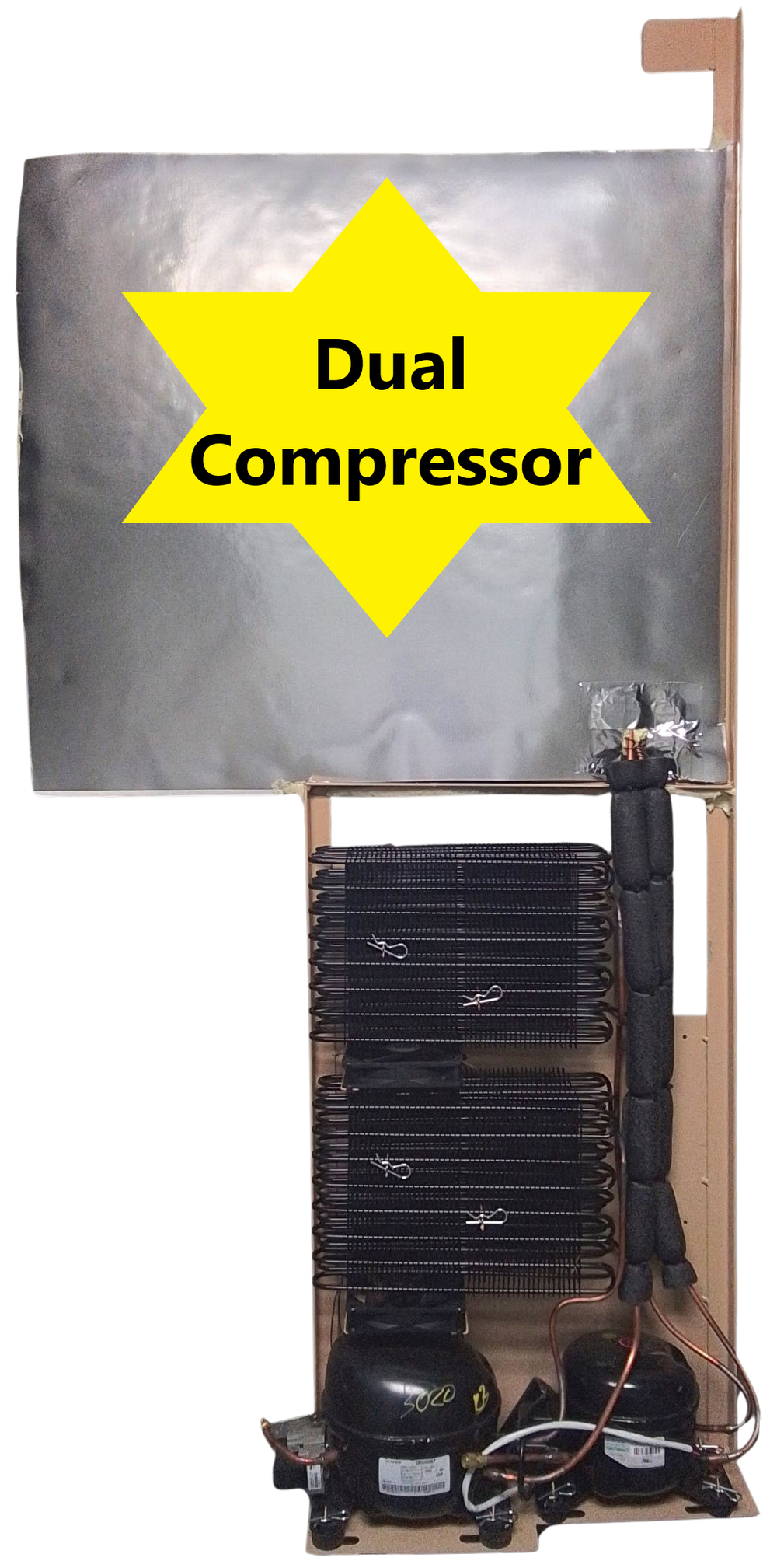 NS15 FREEZER RIGHT DOOR ASSEMBLY -