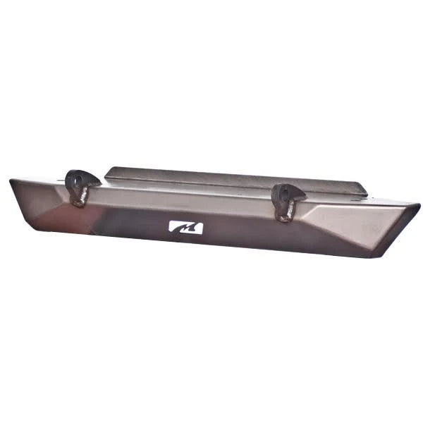~(32 lbs. 48X8X8)~ Jeep YJ / TJ / LJ Mid-Width Front Bumper Bare Steel Motobilt