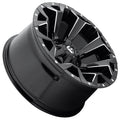 ~(45 lbs. 20X20X12)~ ASSAULT 17x9 6x135.00/6x139.70 GLOSS BLACK MILLED (2 mm)