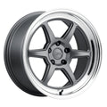 Kansei K14G Roku 18x9.5in / BLANK BP / 38mm Offset / 66.56mm Bore - Grey