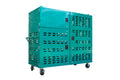 UNLIGHTED SERVICE BODY 49IN HEADACHE RACK W/SCREEN BLACK
