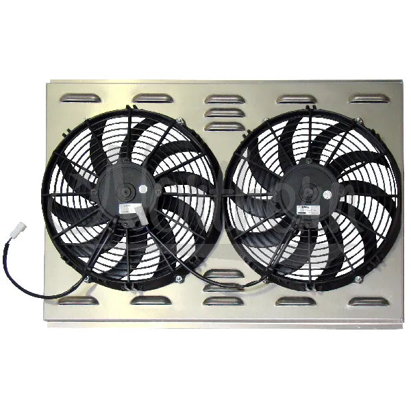 DUAL 12IN FANS W/SHROUD