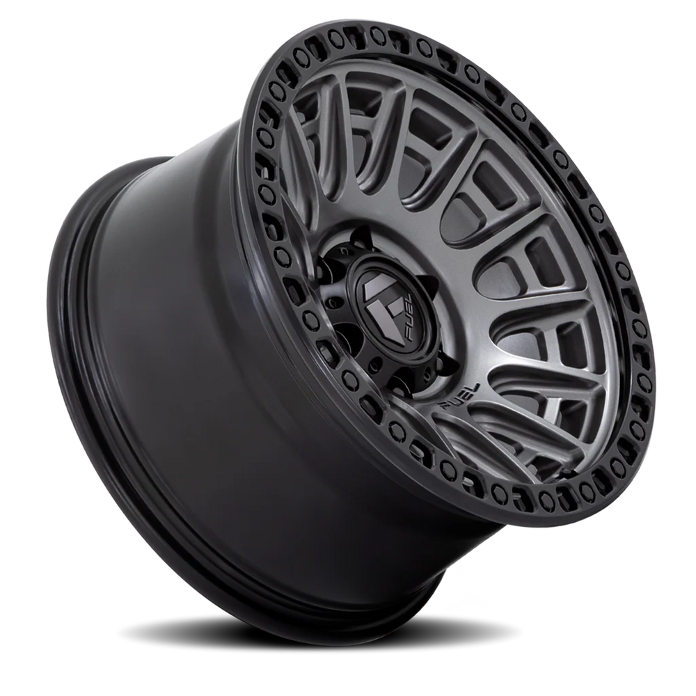 D835 17X9 5X5.0 M-GNMTL-BLK-RG -12M
