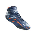 OMP One-S Shoes Navy Blue/Fluorescent Orange - Size 41 (Fia 8856-2018)