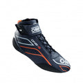 OMP One-S Shoes Navy Blue/Fluorescent Orange - Size 41 (Fia 8856-2018)