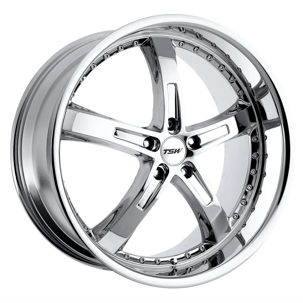 ~(27 lbs. 19X19X10)~ TSW JARAMA 17x8.0 5/100 ET35 CB72.1 CHROME