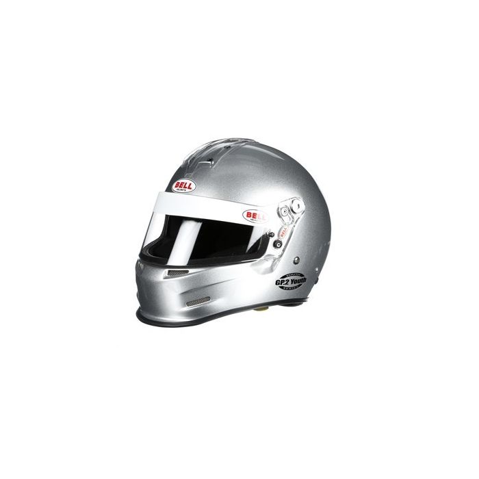 Bell GP2 SFI241 Brus Helmet - Size 56 (Metallic Silver)