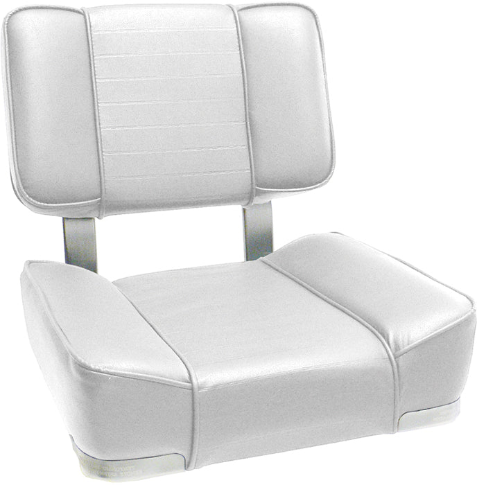 DELUXE UPHOLSTERED CHAIR WHTE