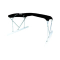 8FT X 8FTX 1.25IN POLYESTER PONTOON BIMINI KIT BLACK