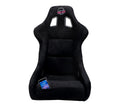 NRG FRP Bucket Seat (Large) Prisma Edition w/ Orange Pearlized Back - Spooky Edition (Spiders/Bats)