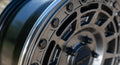 Method MR415 Beadlock 15x7 / 5+2/38mm Offset / 5x4.5 / 76 CB Graphite Wheel - Gloss Graphite Ring