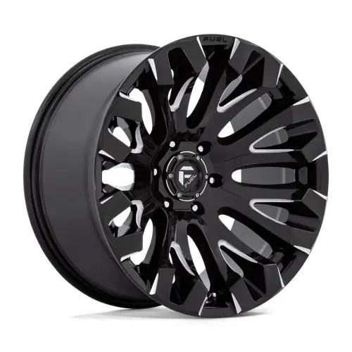 D828 18X9 5X5.5 G-BLK-MILL 1MM
