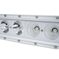 42INCH SINGLE ROW MARINE GRADE WRAP AROUND WHITE SHELL LIGHT BAR