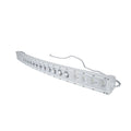 42INCH SINGLE ROW MARINE GRADE WRAP AROUND WHITE SHELL LIGHT BAR