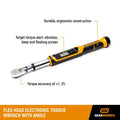 1/2DR TRQ WR ELEC W/ANG 25250 FT LB