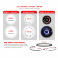 EXPANDABLE WHEEL RINGS 1114IN WITH RGBW LEDFTS & CONTROLLER