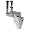 92-95 Civic Polished Aluminum Conversion Transmission Mount B/D Series Auto 2 Manual Hydro 250-400HP 75A Black Innovative Mounts
