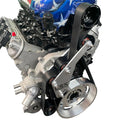 220amp Alternator GM AD 244 Style w/Black Finish