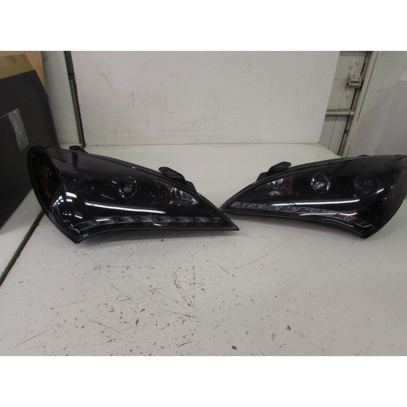 LED PROJECTOR HEADLIGHT GLOSS BLACK