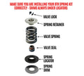 Platinum Dual Spring LS Kit Titanium Retainer