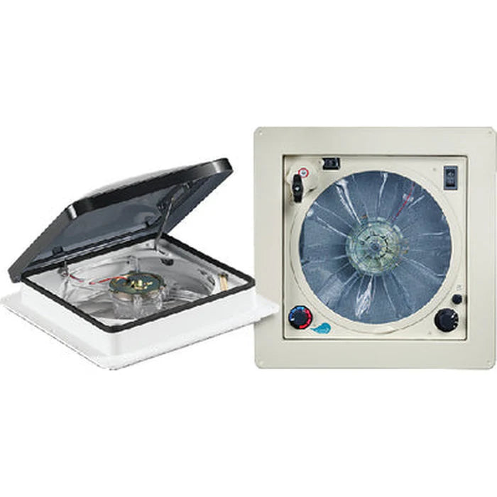 FANTASTIC 12V FAN REVERSIBLE W/TSTAT & RAIN SENSOR MODEL 6000RBTANEW MODEL 3350