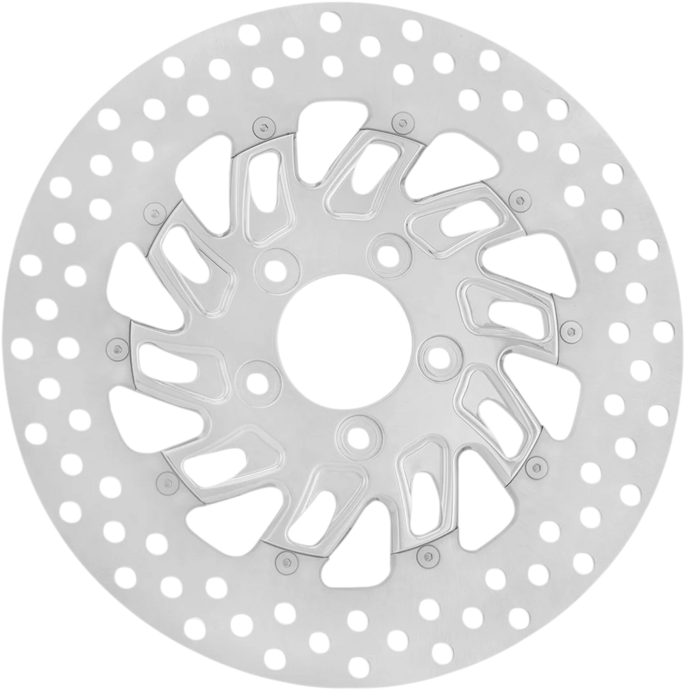 Performance Machine Disc/Carr 11.5 Supra Fr Left - Chrome