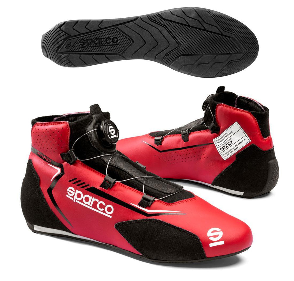 Sparco Shoe Rapid RED/BLK - 43