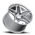 Aluminum Wheels 18x9.5 Astro K15H Hyper Silver 5x100 Bolt Pattern 35 Offset Kansei Wheels