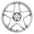 Aluminum Wheels 18x9.5 Astro K15H Hyper Silver 5x100 Bolt Pattern 35 Offset Kansei Wheels