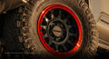 Method Wheels auto part close-up