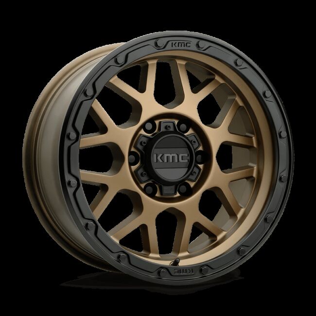 KMC Wheels black auto part