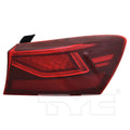 CAPA RH TAILLAMP ASSY OTR EX|S; SEDAN; HALOGEN KIA FORTE 20192021