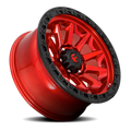 D695 17X9 8X180 GL-RED-BBR 1MM