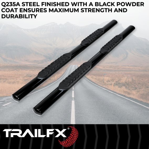 4" OVAL STRAIGHT SIDE BAR