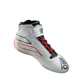 OMP One-S Shoes White/Red/Black - Size 44 (Fia 8856-2018)