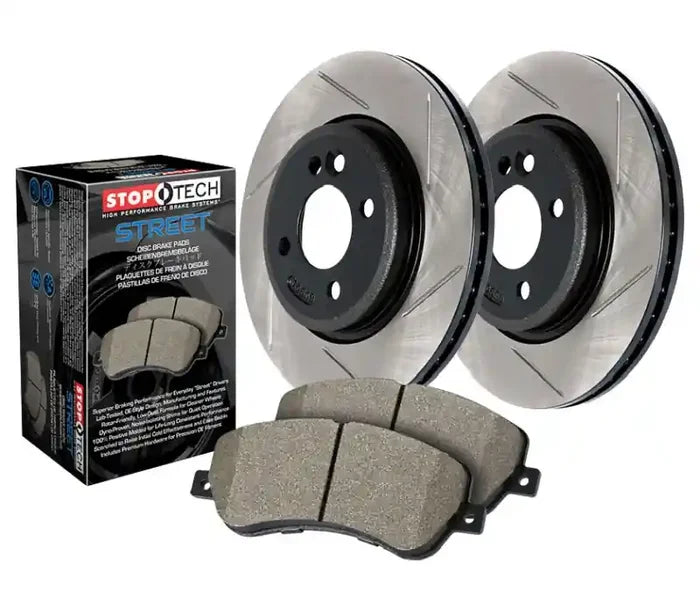 Street Axle Pack, Slotted, Front