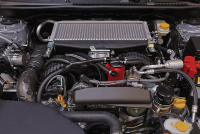 Perrin Performance red auto part