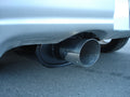 Megan Racing cat-back exhaust close-up