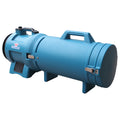 DUCT HOSE CARRIER FOR X8 W/ 25 FT. LONG POLYESTER DUCTING HOSE BLUE