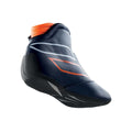 OMP One-S Shoes Navy Blue/Fluorescent Orange - Size 38 (Fia 8856-2018)