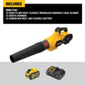 60V MAX FLEXVOLT BRUSHLESS HANDHELD AXIAL BLOWER KIT