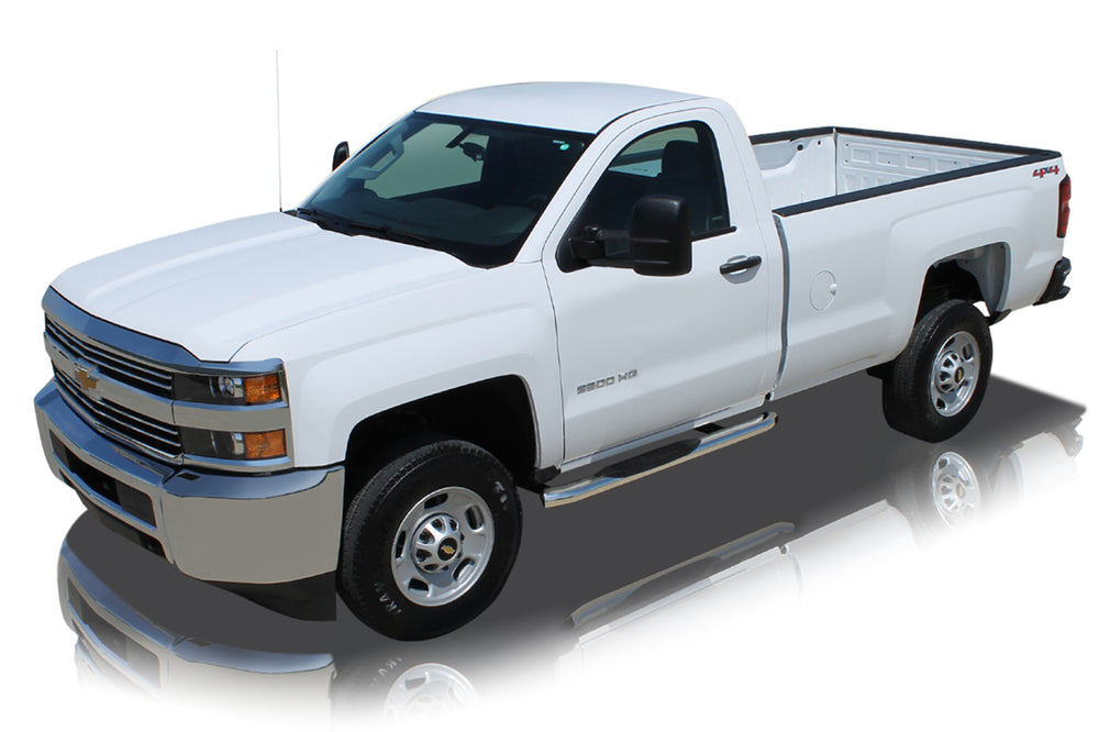 15C F150 STD CAB/1722 F250/350 SUPER DUTY STD CAB 5IN OE STYLE CURVED SS OVA