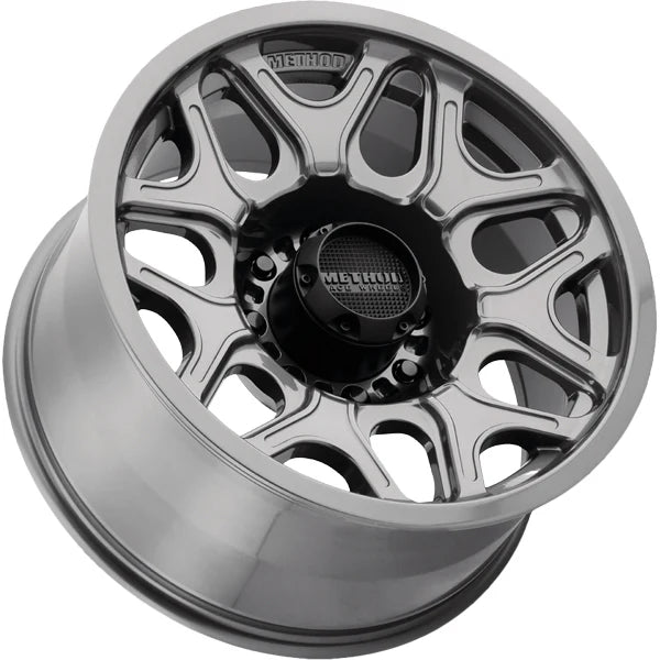 Method MR322 / 20x9 / 8x170 BP / 12ET / 5.44in BS / 130.81mm CB - Gloss Titanium Wheel