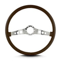 SS 15IN POLISHED THIN GRIP CHESTNUT