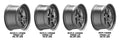 Kansei K14B Roku 18x9.5in / 5x110 BP / 22mm Offset / 73.1mm Bore - Gloss Black Wheel