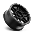 KMC Wheels black auto part