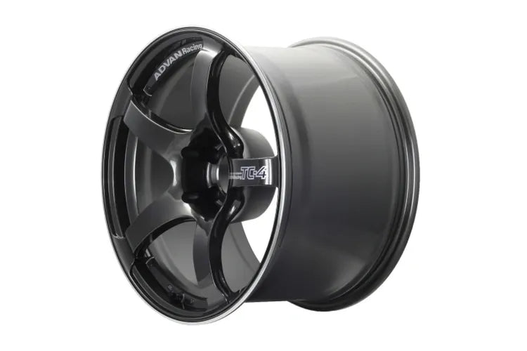 Advan TC4 17X8.5 +50 5-114.3 Black Gunmetallic & Ring Wheel