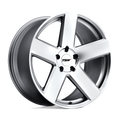 TSW Alloy Wheels silver auto part